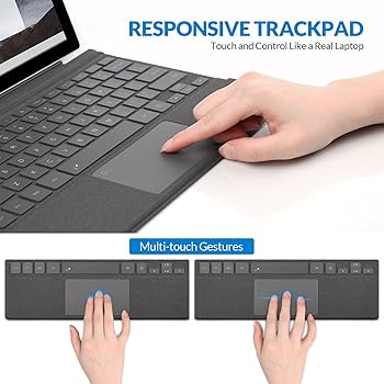 Amazon.com: Rii Surface Pro 7 Keyboard - Bluetooth 5.2, 7